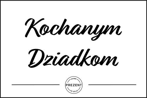 Kartka dla Kochanych Dziadków