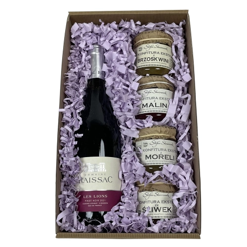 Box prezentowy Wino i Konfitury