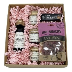 Box Prezentowy Malinowy Snack