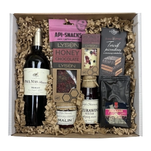 Box prezentowy Merlot & Maliny