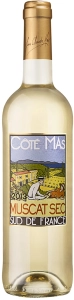 Cote Mas Muscat Sec Pays d'Oc Francja