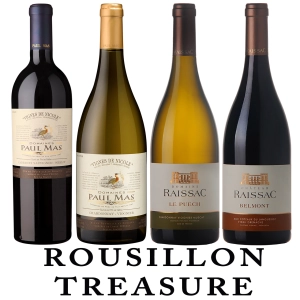 Zestaw 4 win Roussillon Treasure