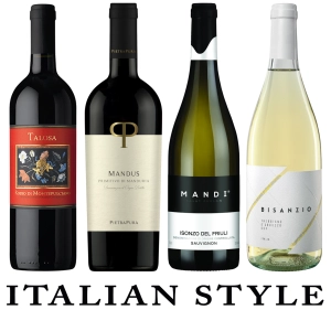 Zestaw 4 win ITALIAN STYLE