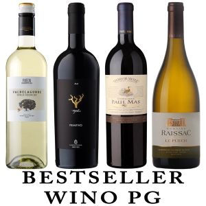 Zestaw 4 win BESTSELLER PG