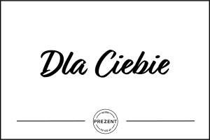Kartka "Dla Ciebie"